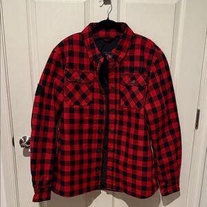 Harley Davidson NWT Red and Black Checkered Riding Jacket